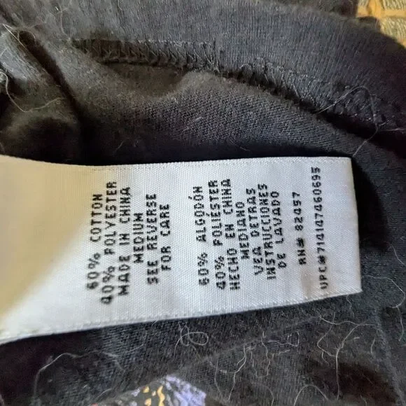 Vtg Nightmare Before Christmas Jack Skellington T-Shirt M Single Stitch Disney - Picture 7 of 9